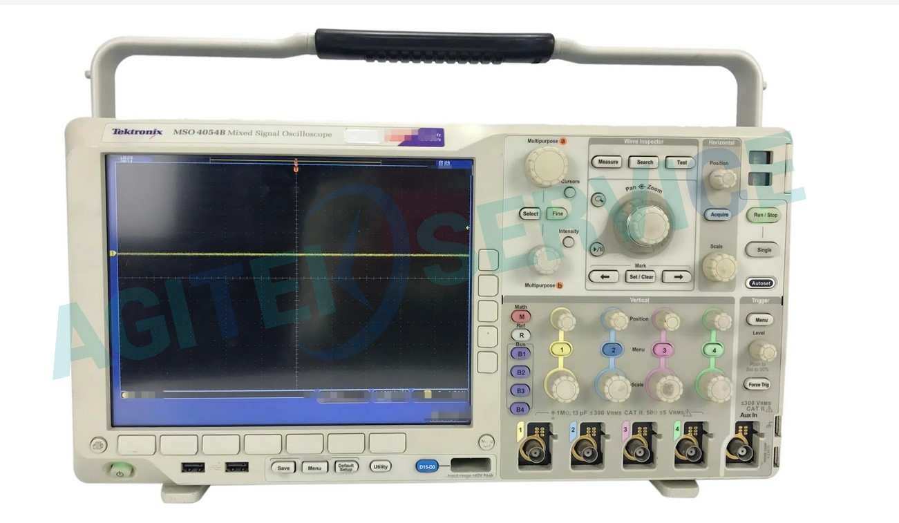 泰克示波器维修-MSO4054B无法正常开关机维修案例
