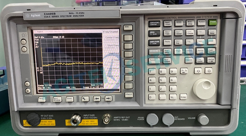 安捷伦频谱分析仪E4405B自校准失败，本振失锁维修