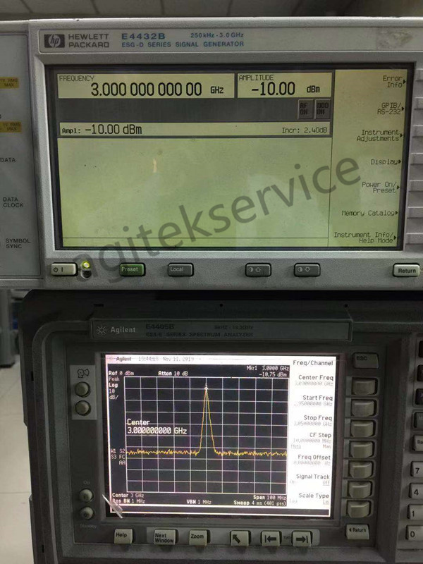 是德信号发生器E4432B输出偏差维修案例