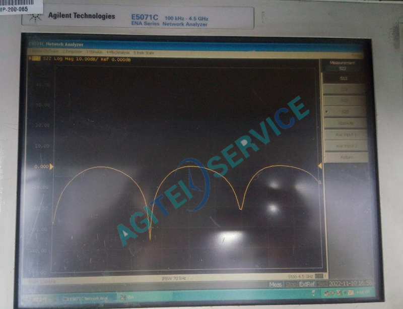 安捷伦网络分析仪E5071C端口故障维修案例