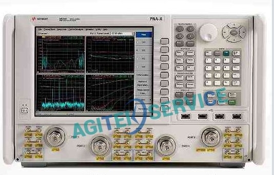 安捷伦网络分析仪N5244A_43.5G_4P无法进入测试界面维修