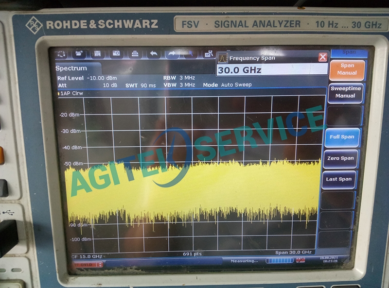 泰克信号分析仪FSV_30G花屏维修