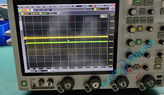 是德DSOV254A示波器通道有杂波维修案例