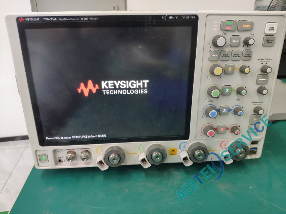 是德Keysight  DSAV334A 示波器不开机维修