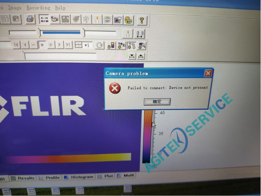 FLIR菲力尔 SC660热像仪1394接口无法通讯售后维修案例
