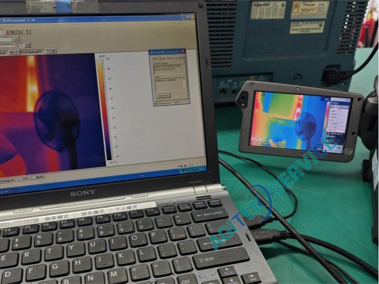 FLIR SC660热像仪1394接口无法通讯维修