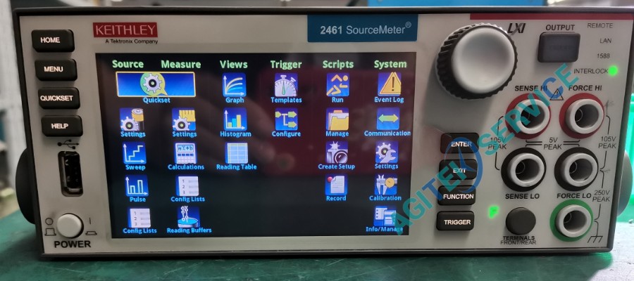 Keithley污污污榴莲视频2461源表不开机维修