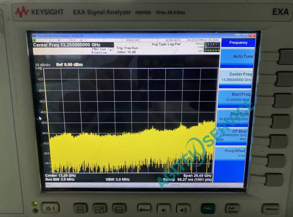 是德科技N9010A 26.5GHz频谱分析仪报LO Unlocked维修