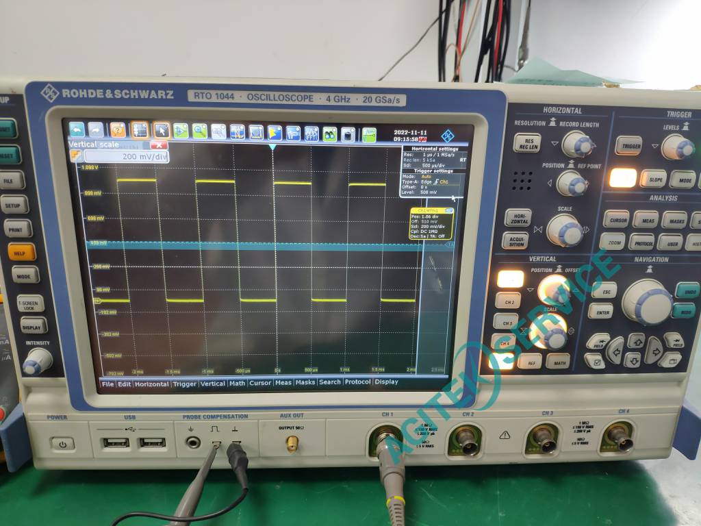 R&S罗德与施瓦茨RTO2012/RTO2014示波器维修