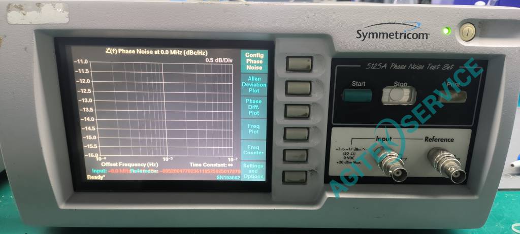 Microsemi相位噪声和阿伦方差分析仪TSC 5125A REF端数值异常维修案例