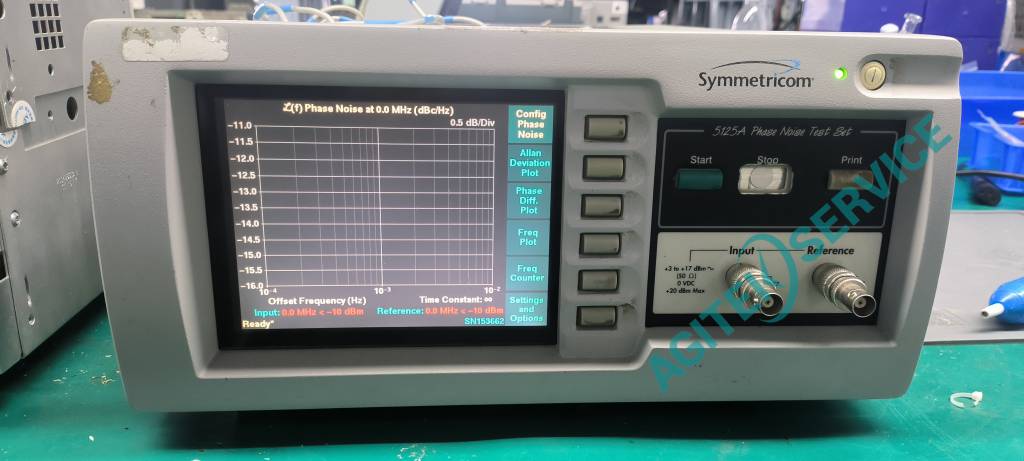 相位噪声和阿伦方差分析仪TSC 5125A REF端数值异常维修