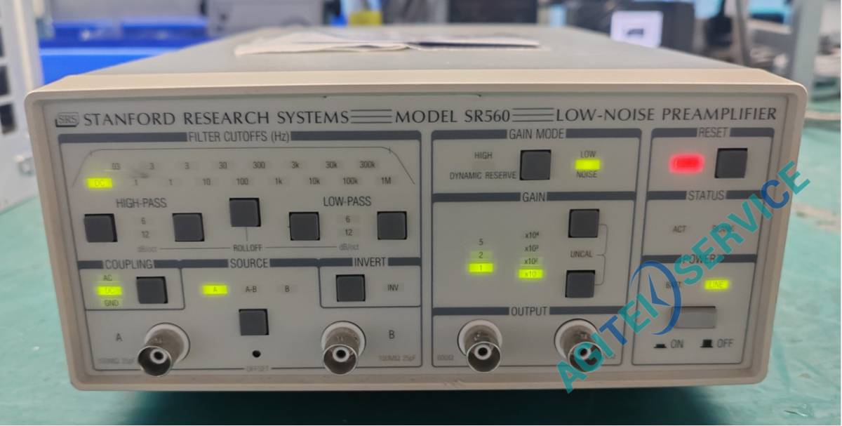 Stanford斯坦福SR552 BJT 输入前置放大器维修